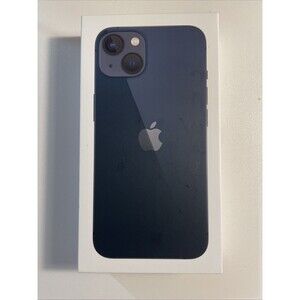 BOX ONLY Apple iPhone 13 Midnight Black 128GB Model A2482 OEM Replacement